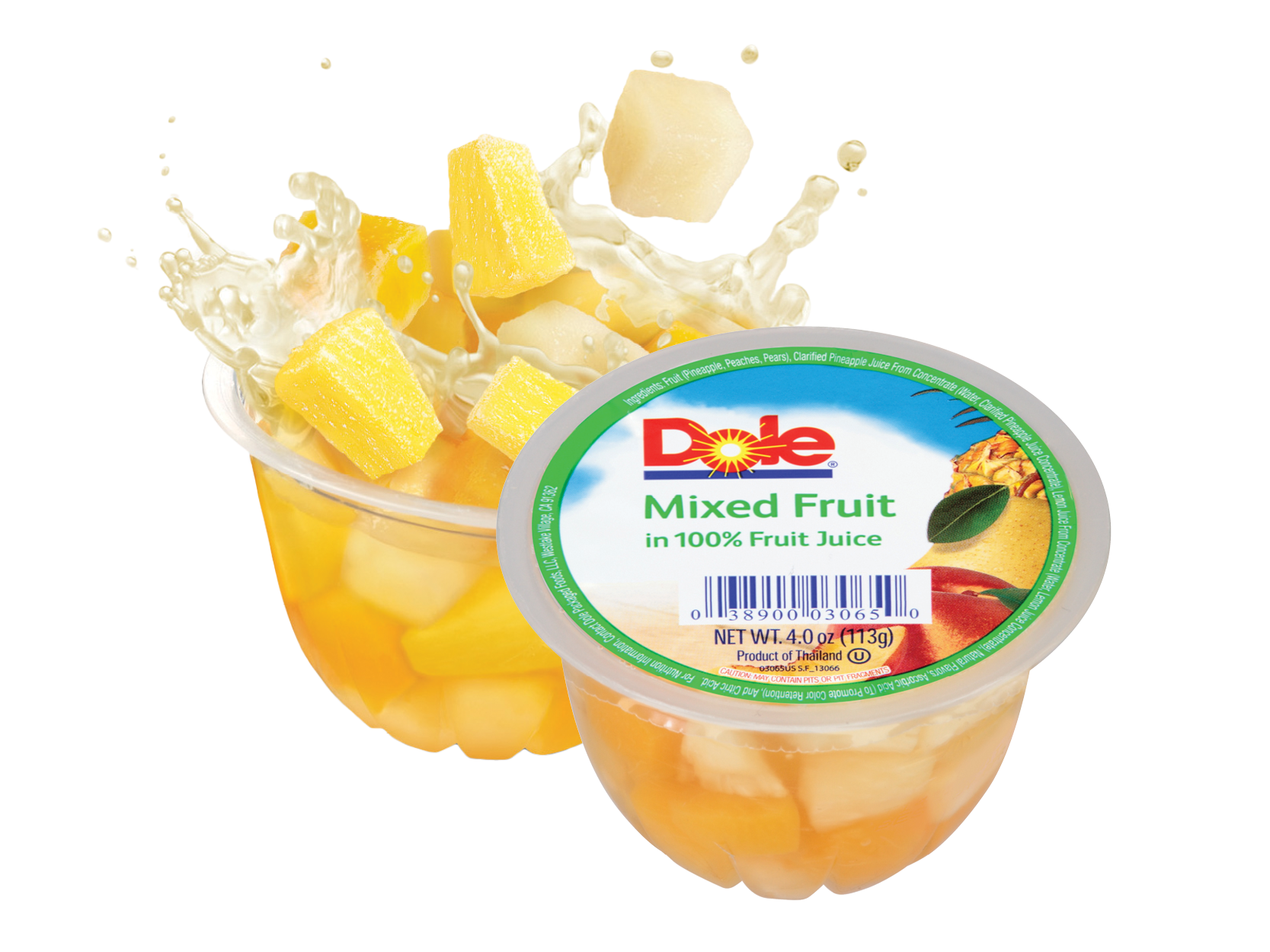 DOLE Products 4 oz. Fruit Bowls